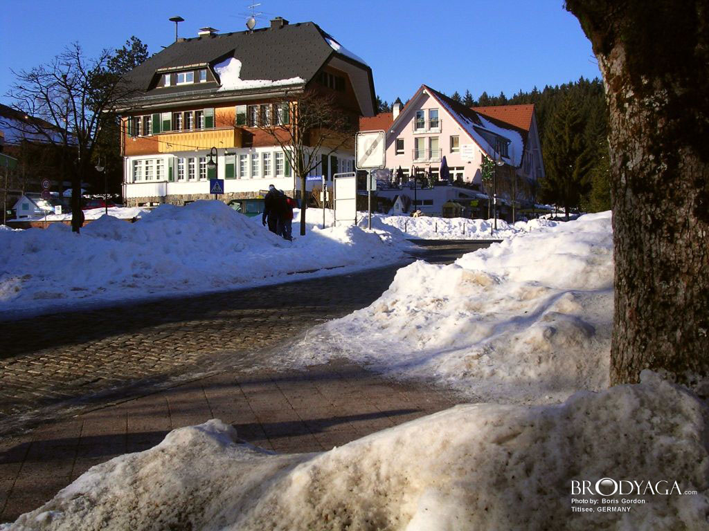 a street in a village